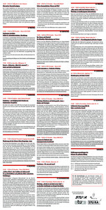 Programmflyer Hinten